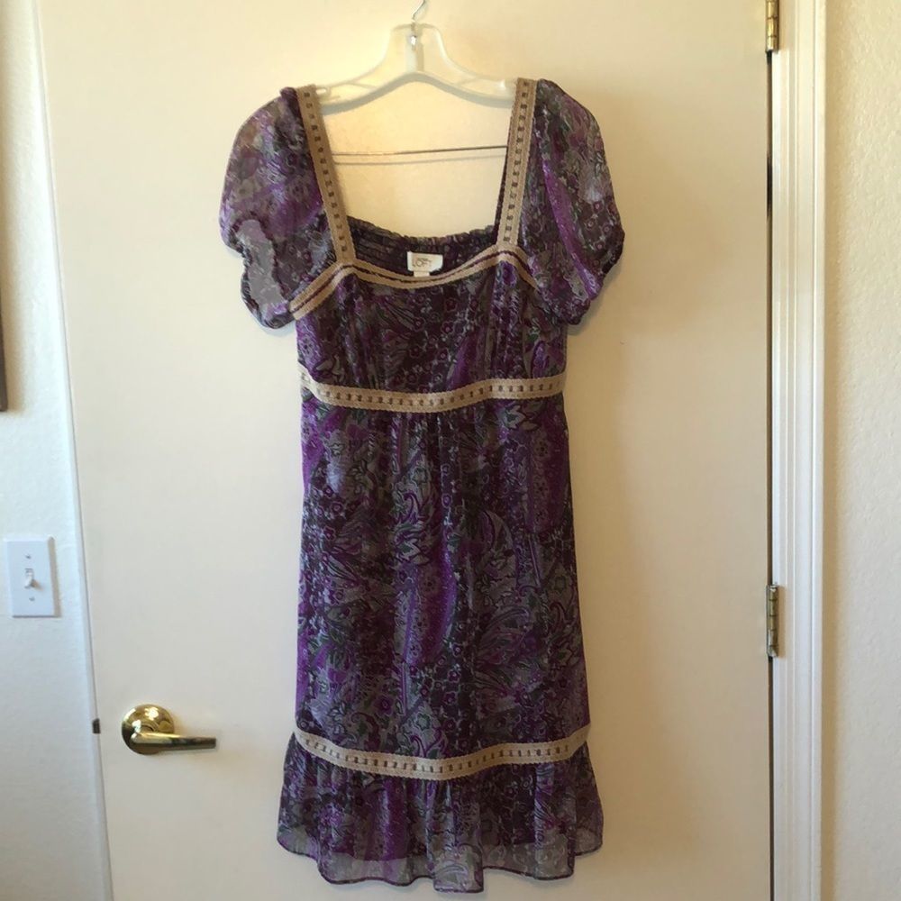 **2/$40** Ann Taylor Loft Babydoll Dress Size 6
